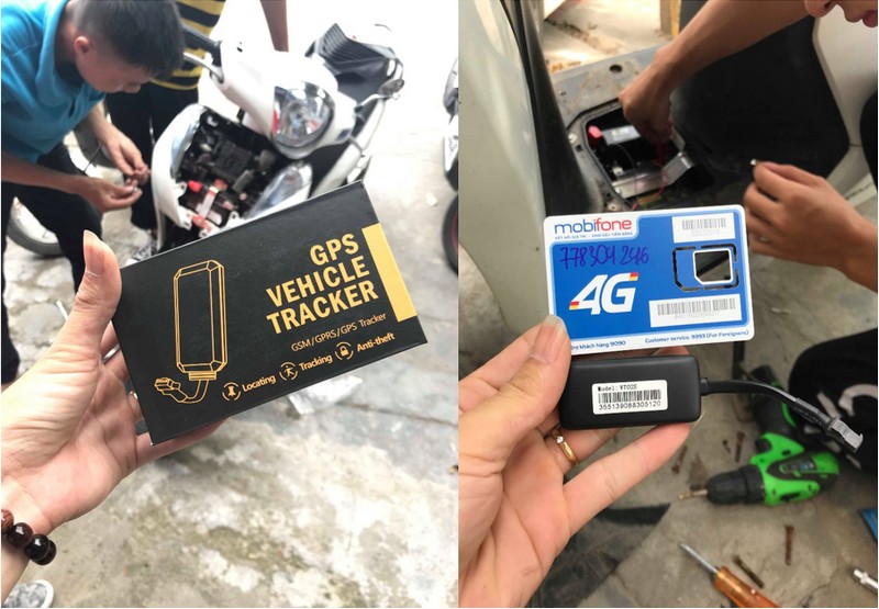 Một số hình ảnh Lắp đặt định vị xe máy, xe điện tại Hải Phòng