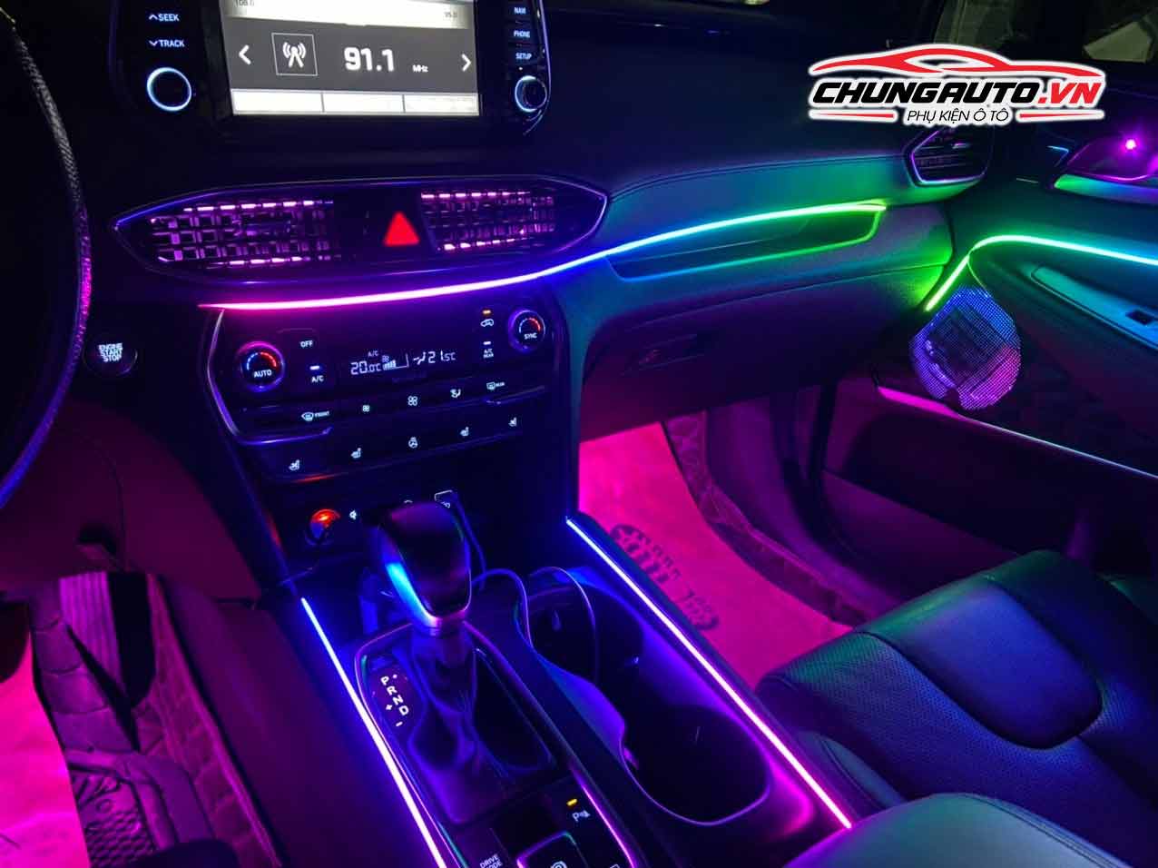 led nội thất ô tô
