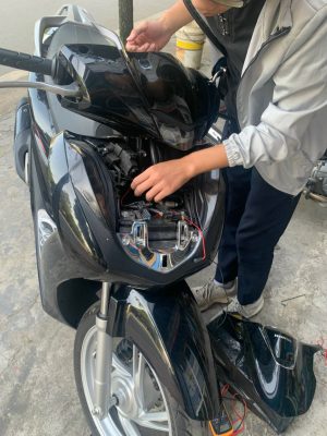 lap dinh vi xe sh