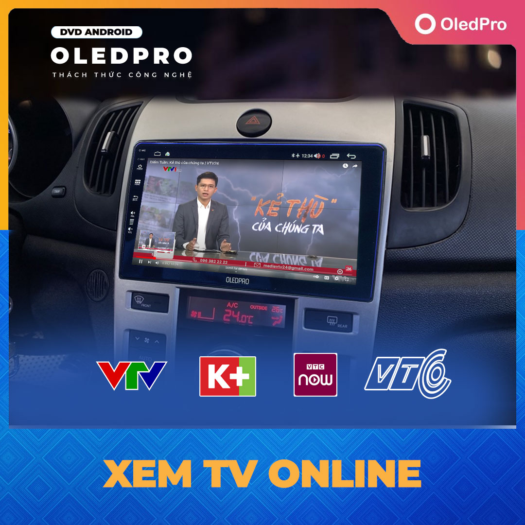 Giải trí đa phương tiện trên màn OledPro X4